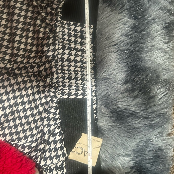 Palazzo pants houndstooth one size excellent nwt - Picture 7 of 9